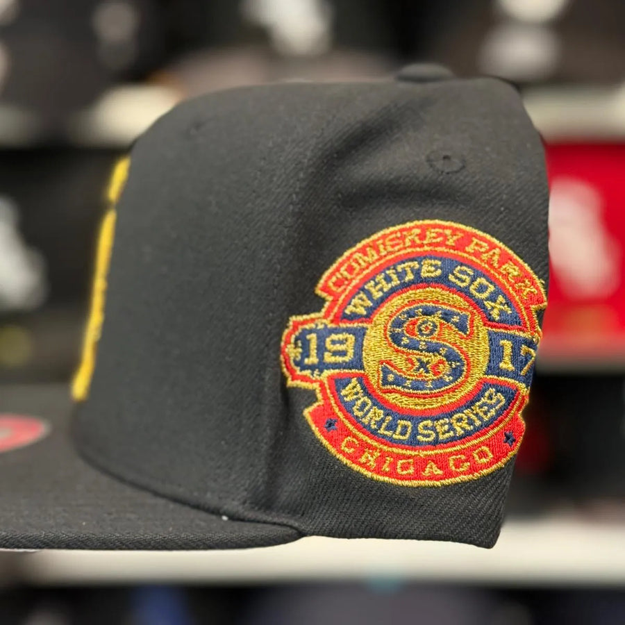 Chicago White Sox 'Anniversary Celebration' Black Mitchell & Ness Snapback - Product Image