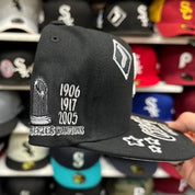 Chicago White Sox 'Celebratory Identity' Black/White Mitchell & Ness Snapback - Product Image