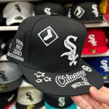 Chicago White Sox 'Celebratory Identity' Black/White Mitchell & Ness Snapback