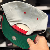 Cincinnati Reds Grey/Red American Needle Snapback - Product Image