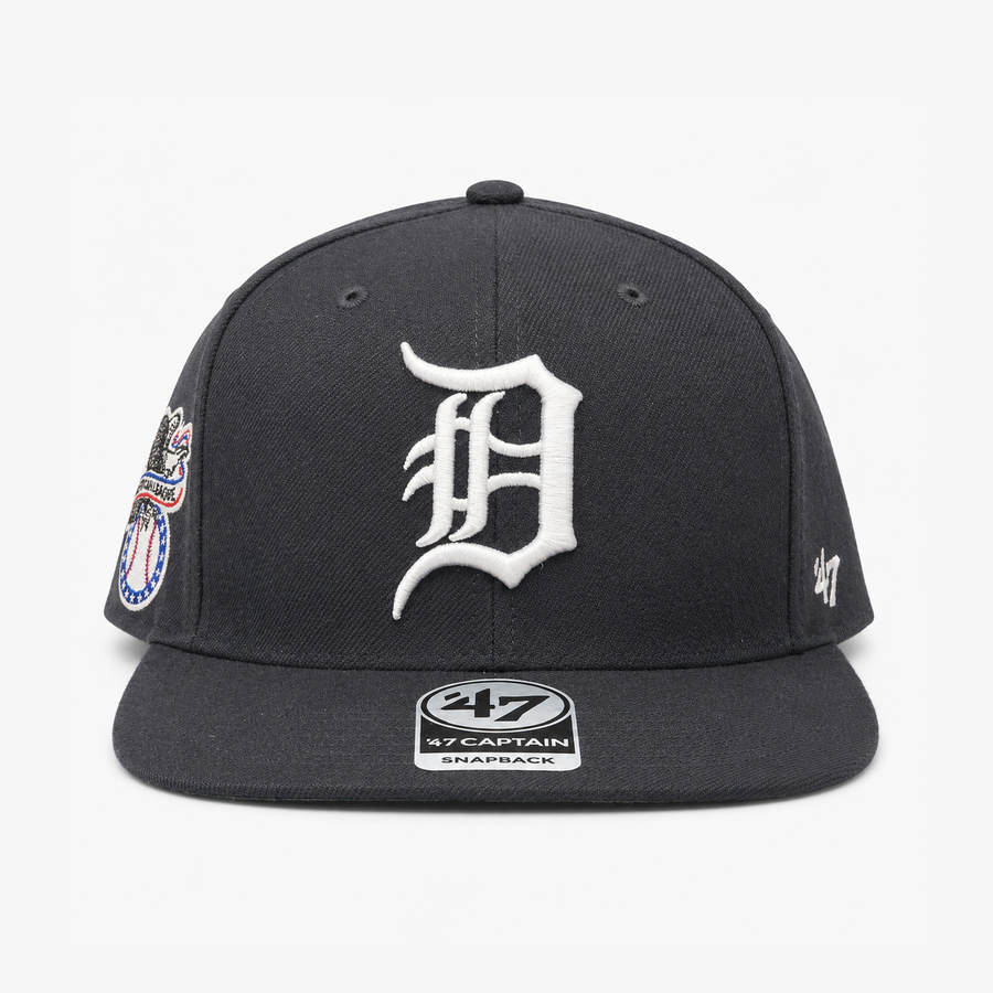 Detroit Tigers Navy/White '47 Brand Snapback