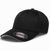 Flexfit Premium Blank Stretch Fit Athletic Mesh Baseball Cap - Black