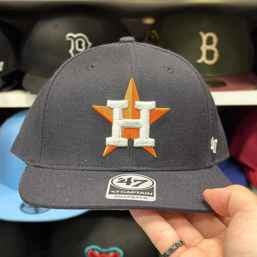 Houston Astros Navy '47 Brand Snapback - Product Image