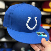 Indianapolis Colts Blue Reebok Fitted Hat - Product Image