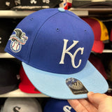 Kansas City Royals Blue/Light Blue '47 Brand Snapback