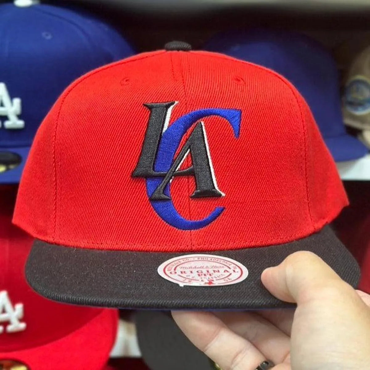 Black Mitchell & Ness Snapback - Product Image