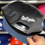 Los Angeles Dodgers '1981 World Series' Gray Pro Standard Snapback - Product Image