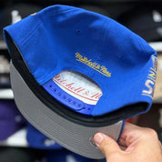 Los Angeles Dodgers '2020 World Series' Blue/Gold Mitchell & Ness Snapback - Product Image