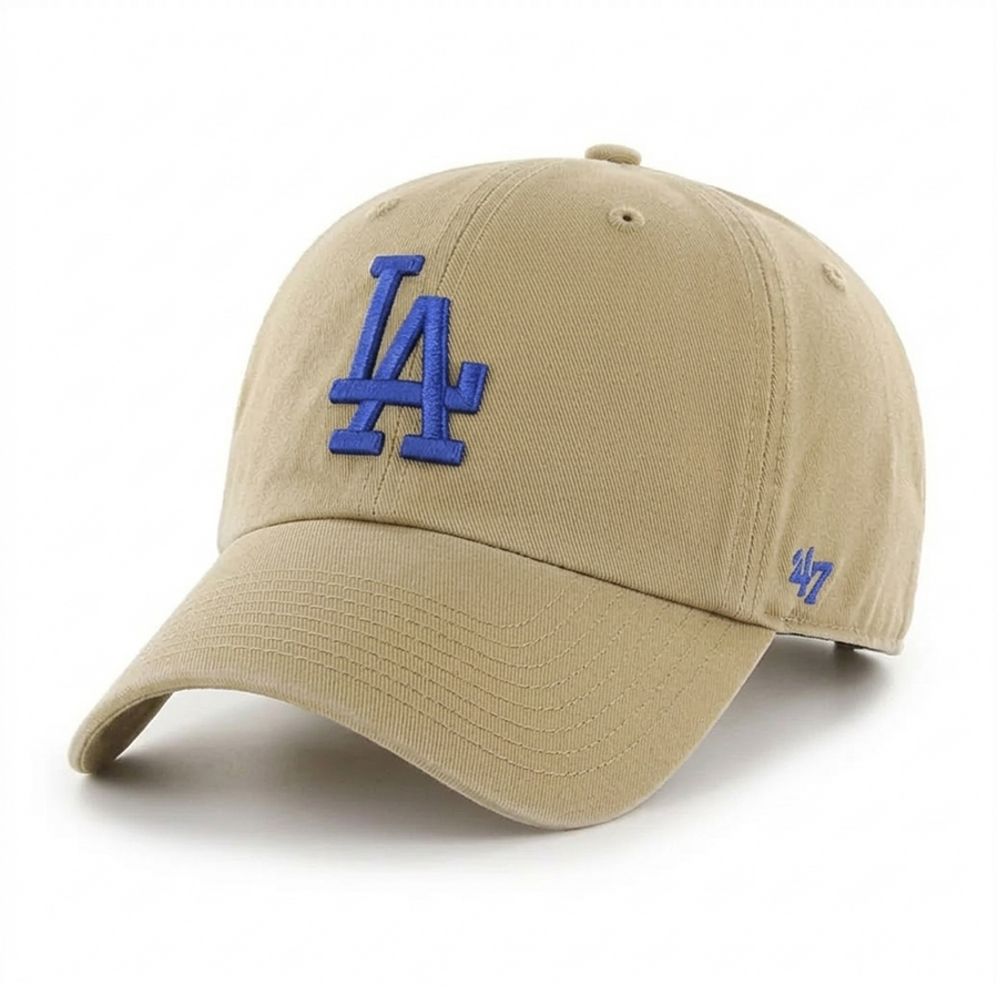 Los Angeles Dodgers '47 Brand Clean Up - Khaki - Product Image