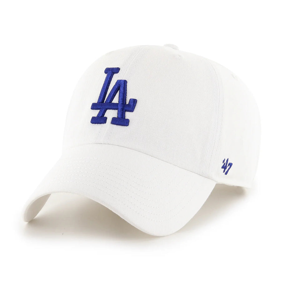 Los Angeles Dodgers '47 Brand Clean Up - White - Product Image