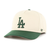 Los Angeles Dodgers '47 Brand Hitch Snapback - Natural/Green - Product Image