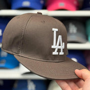 Los Angeles Dodgers Brown Pro Standard Snapback - Product Image