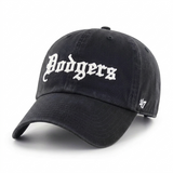 Los Angeles Dodgers 'Old English Script' '47 Brand Clean Up - Black