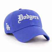 Los Angeles Dodgers 'Old English Script' '47 Brand Clean Up - Blue - Product Image