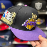 Los Angeles Lakers '2020 NBA Finals Championship' Black/Purple Snapback