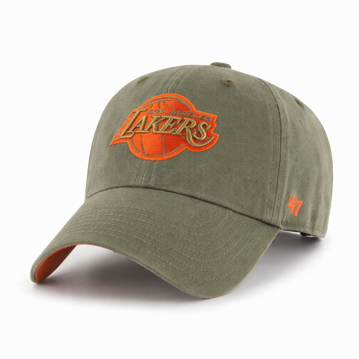 Los Angeles Lakers '47 Brand Clean Up - Olive - Product Image