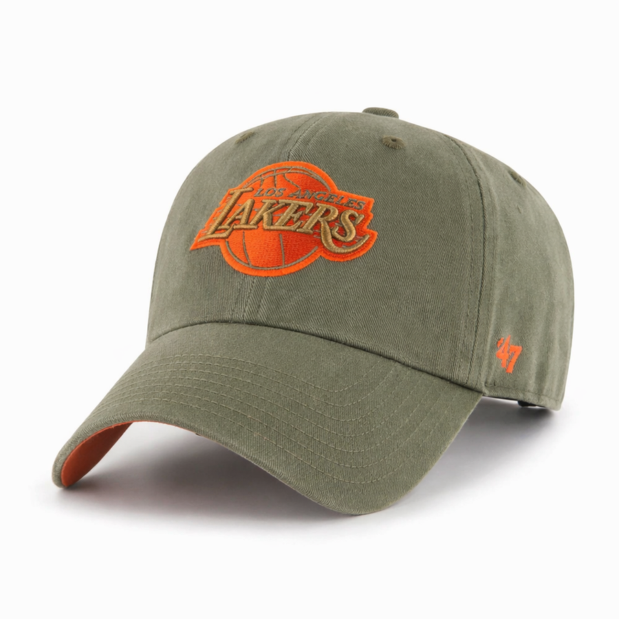 Los Angeles Lakers '47 Brand Clean Up - Olive - Product Image