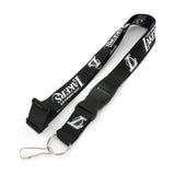 Los Angeles Lakers Black Keychain Lanyard