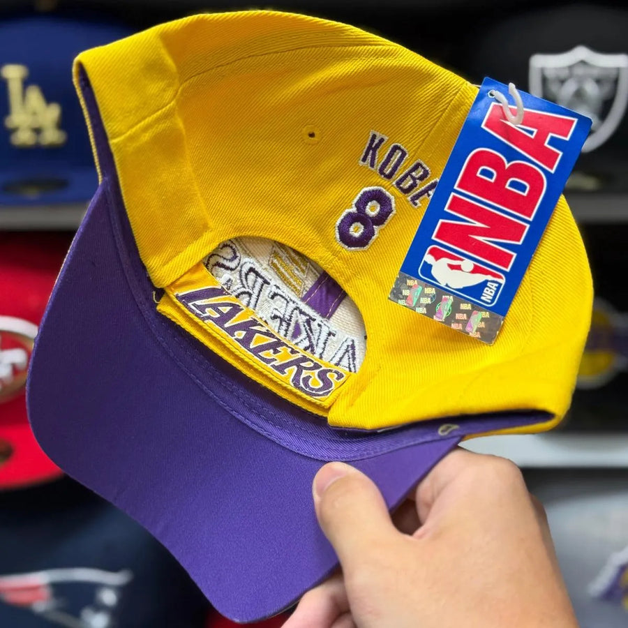 Los Angeles Lakers 'Kobe 8 Tribute' NBA Ball Cap | Yellow - Product Image