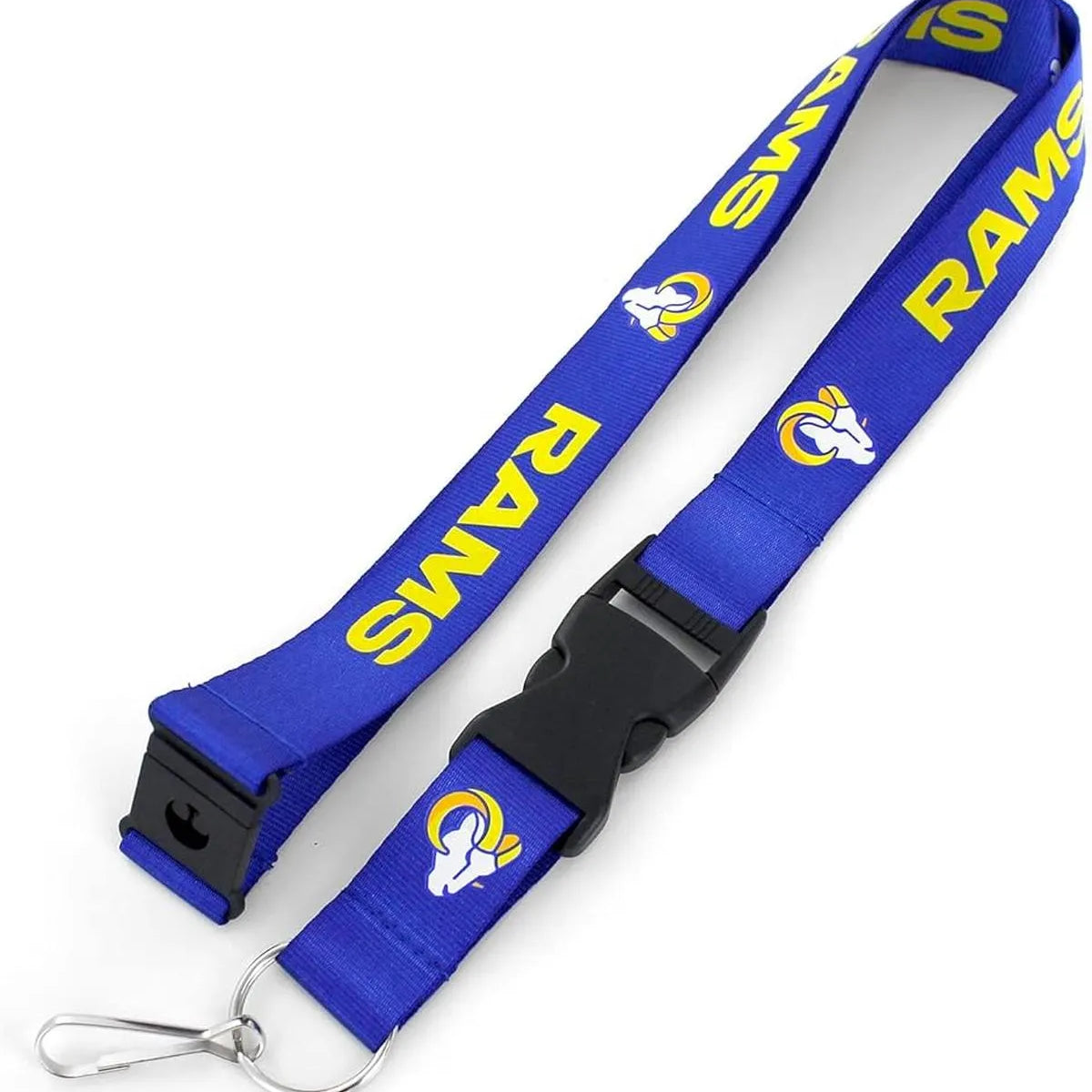 Los Angeles Rams Blue Keychain Lanyard - Product Image