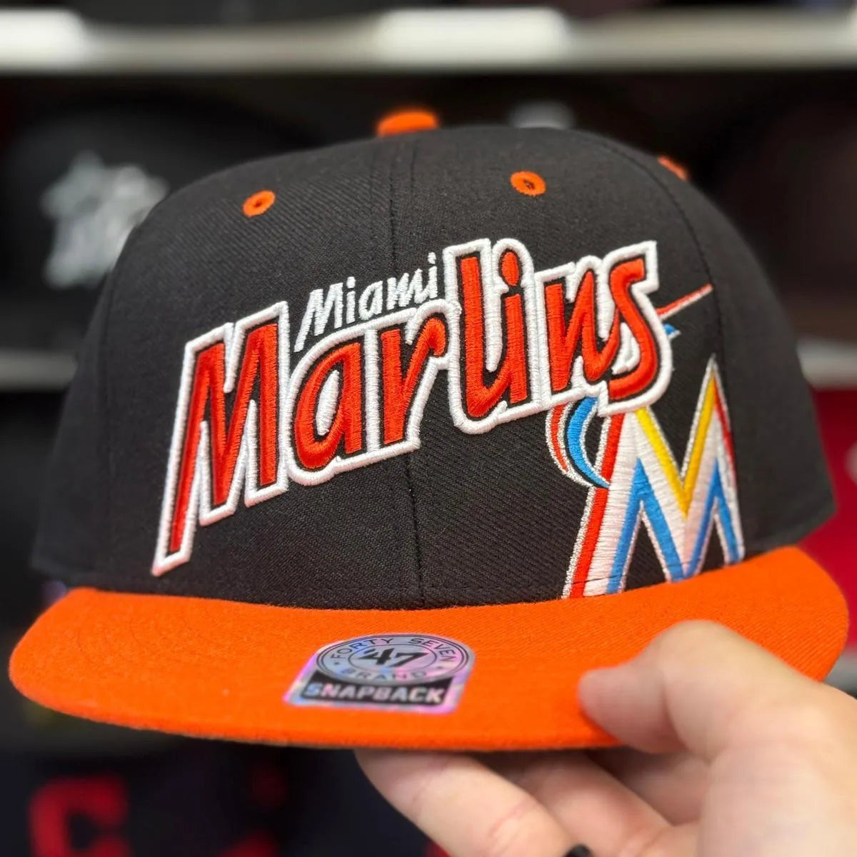 Orange '47 Brand Snapback - Product Image