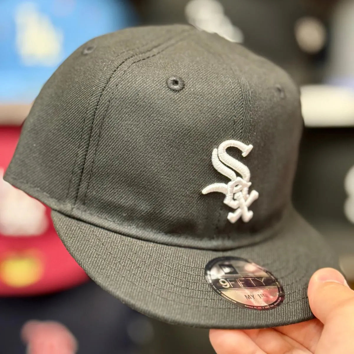 White 9FIFTY Adjustable Hat - Product Image