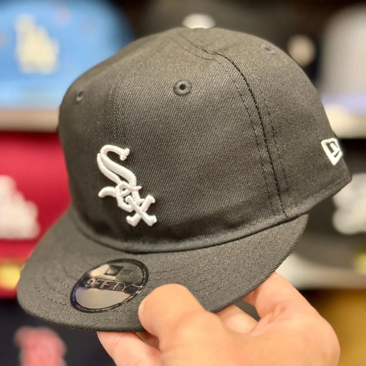 My 1st Kids New Era Chicago White Sox Black/White 9FIFTY Adjustable Hat - Product Image