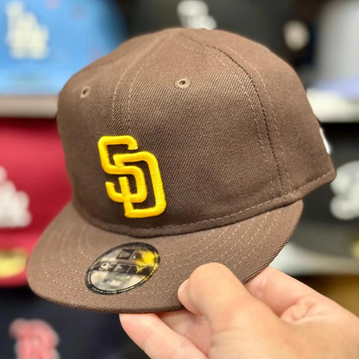My 1st Kids New Era San Diego Padres Brown 9FIFTY Adjustable Hat - Product Image