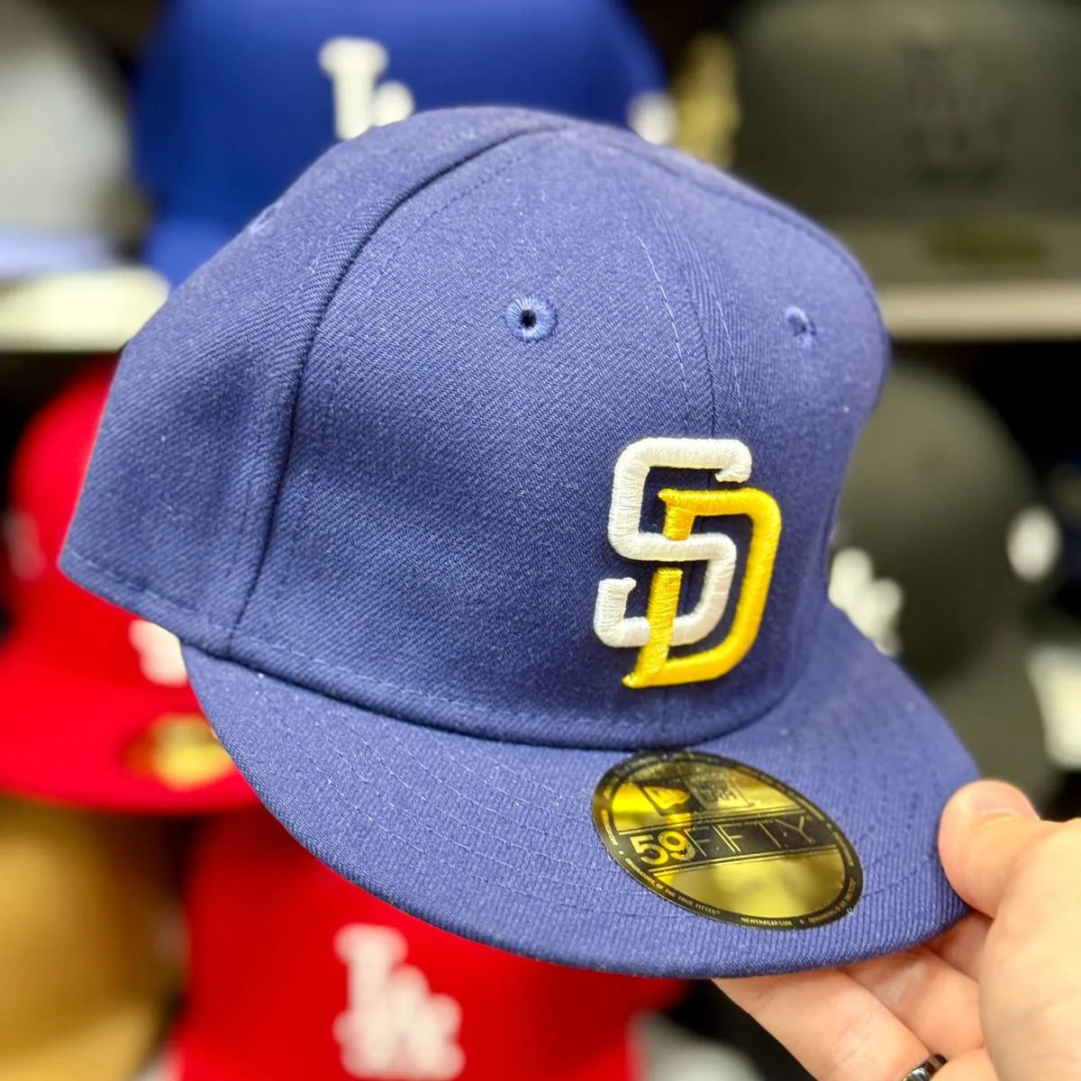 My 1st Kids New Era San Diego Padres Navy 9FIFTY Adjustable Hat - Product Image