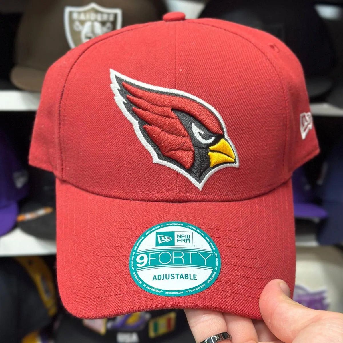 New Era Arizona Cardinals 9FORTY Ball Cap | Red - Product Image