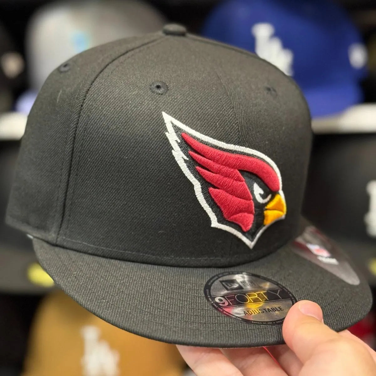 New Era Arizona Cardinals Black 9FIFTY Snapback - Product Image