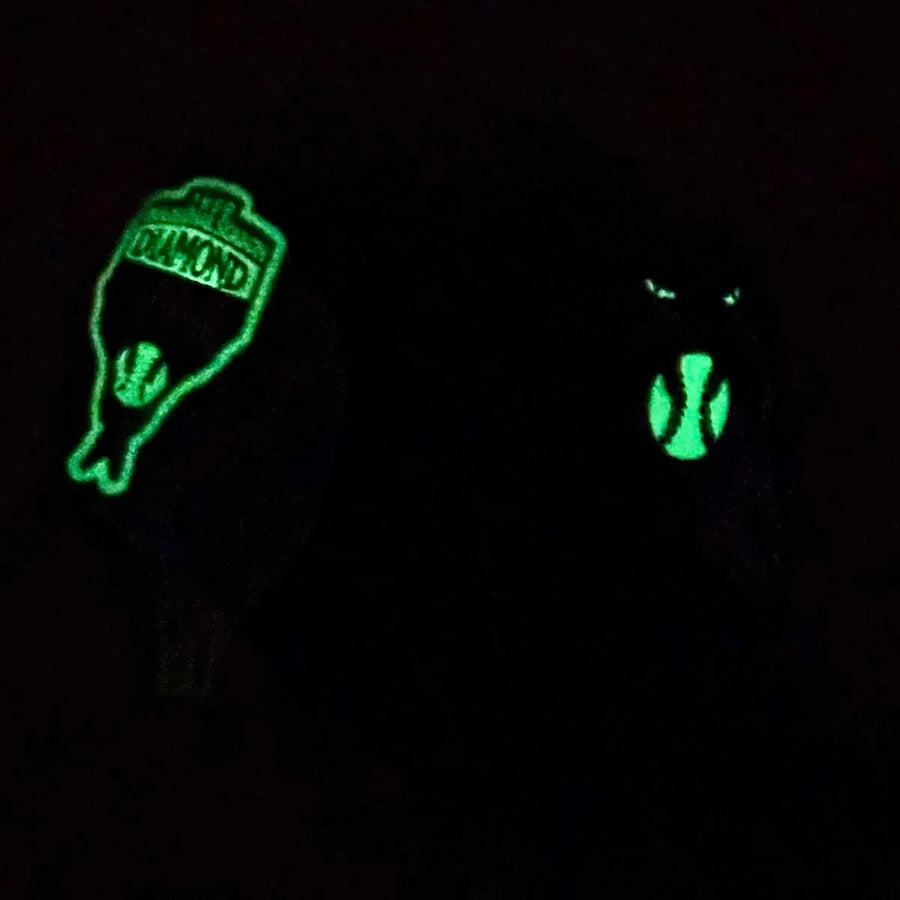 New Era Arizona Diamondbacks '1998 Inaugural Season' A-Frame Brown/Black 9FIFTY Snapback | Glow in the Dark - Product Image