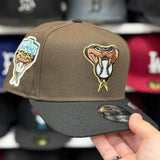 New Era Arizona Diamondbacks '1998 Inaugural Season' A-Frame Brown/Black 9FIFTY Snapback | Glow in the Dark