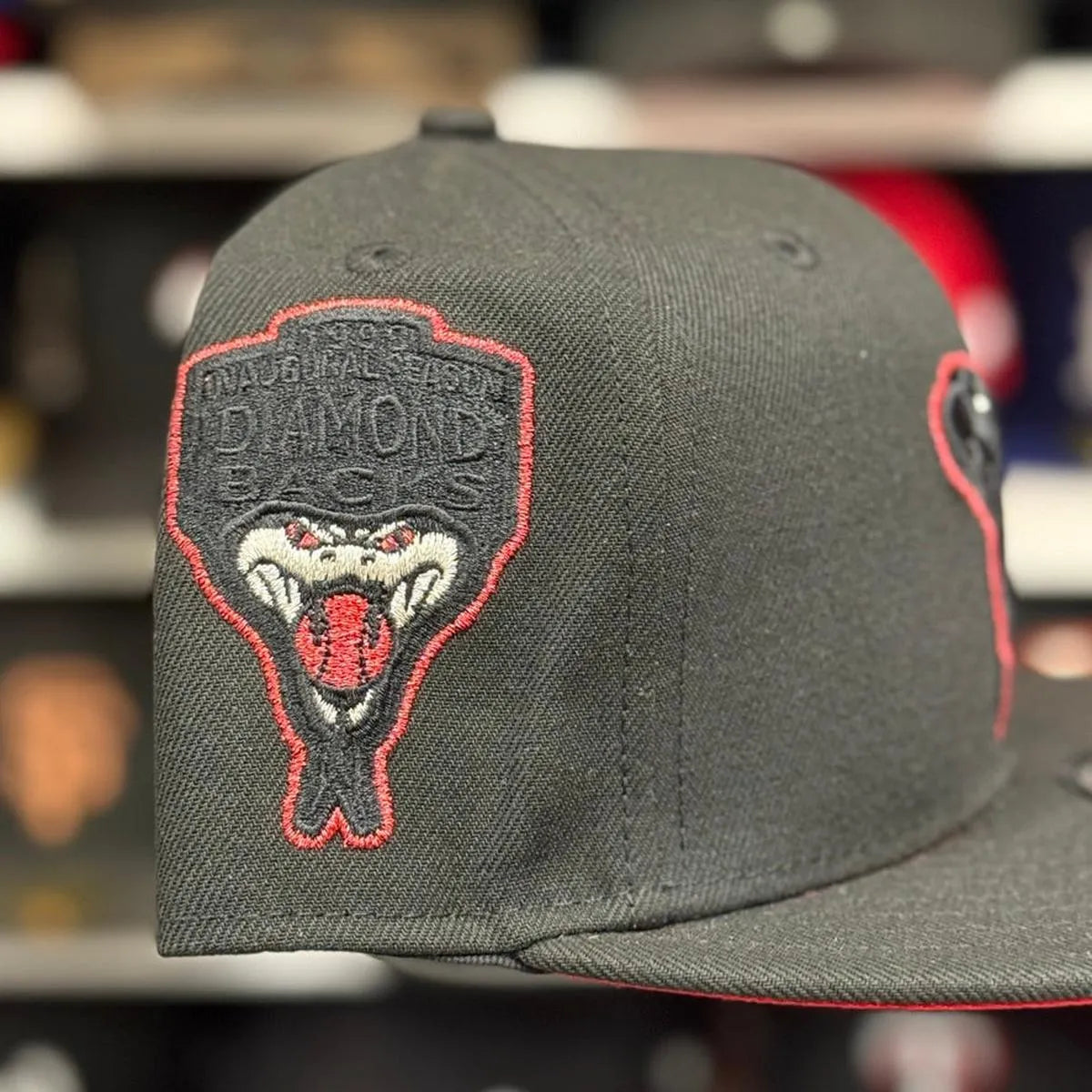 New Era Arizona Diamondbacks '1998 Inaugural Season' Black 9FIFTY Snapback - Product Image