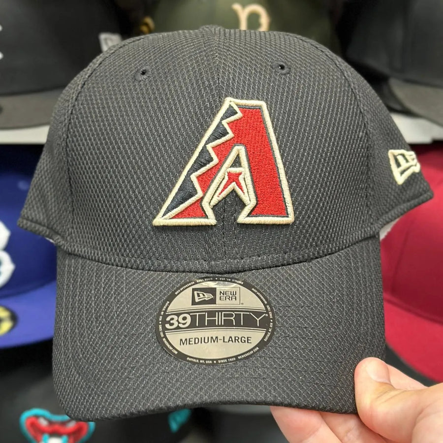 New Era Arizona Diamondbacks 39THIRTY Ball Cap Black - Product Image
