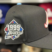 New Era Atlanta Braves '1999 World Series' A-Frame Black 9FIFTY Snapback | Glow in the Dark - Product Image