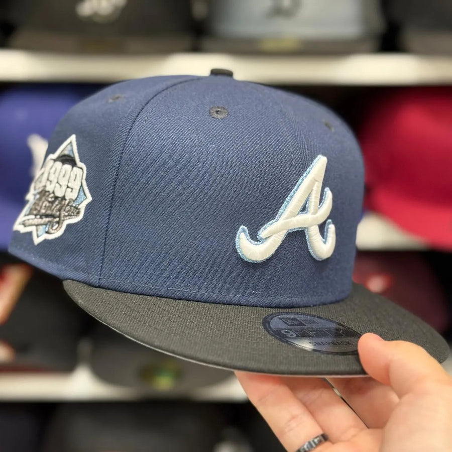 New Era Atlanta Braves '1999 World Series' Dark Blue/Black 9FIFTY Snapback - Product Image