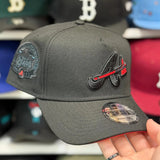 New Era Atlanta Braves '2017 Inaugural Season' A-Frame Black 9FORTY Snapback
