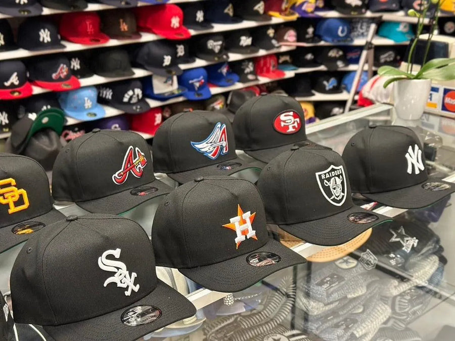 New Era San Diego Padres A-Frame Black 9FIFTY Snapback - Product Image