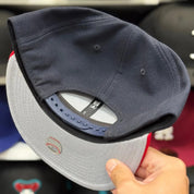 New Era Atlanta Braves Navy/Red 9FIFTY Snapback - Product Image