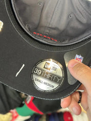 New Era Atlanta Falcon 39THIRTY Ball Cap Dark Gray - Product Image