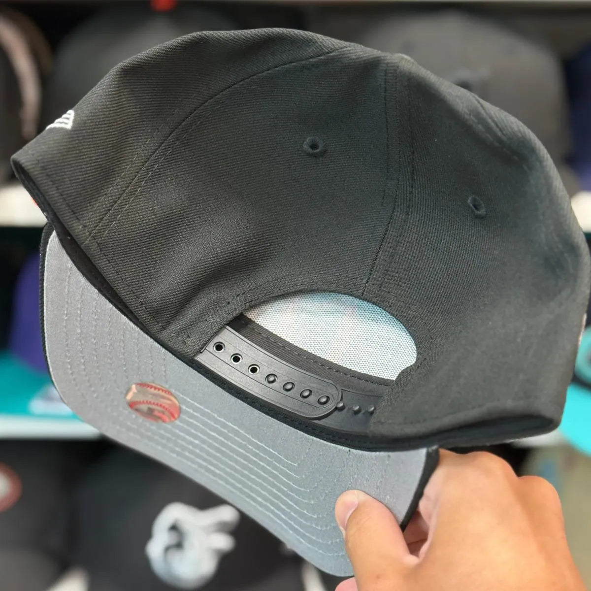 New Era Baltimore Orioles '1983 World Series' A-Frame Black/Orange 9FIFTY Snapback - Product Image