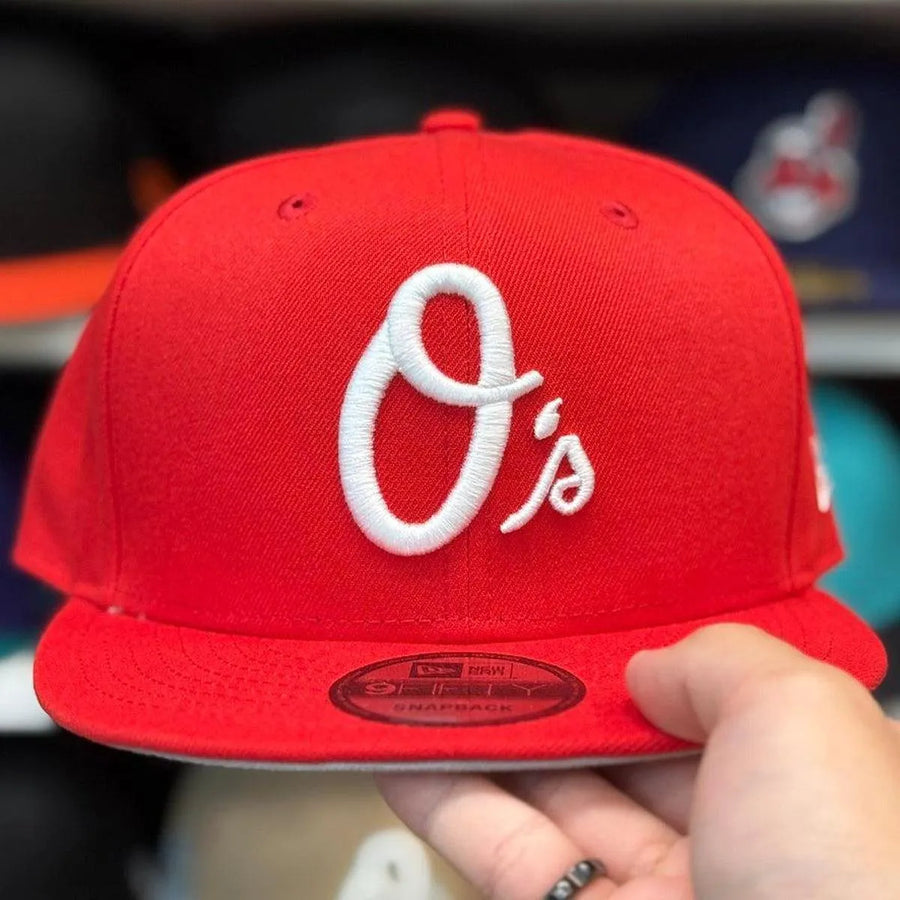 New Era Baltimore Orioles Red 9FIFTY Snapback - Product Image