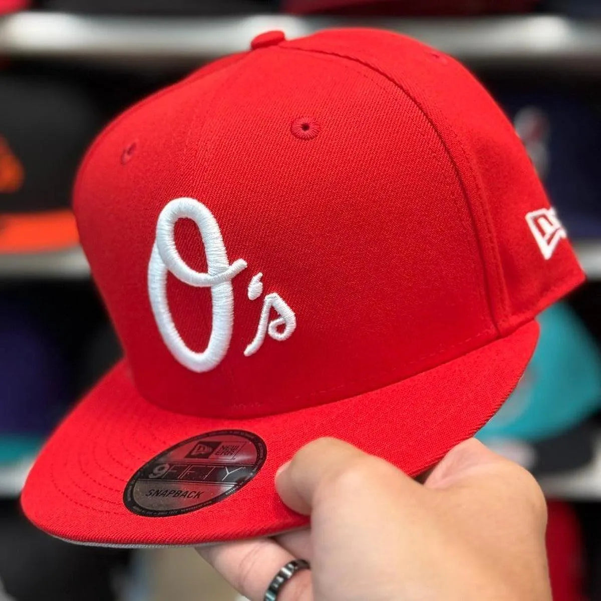 New Era Baltimore Orioles Red 9FIFTY Snapback - Product Image