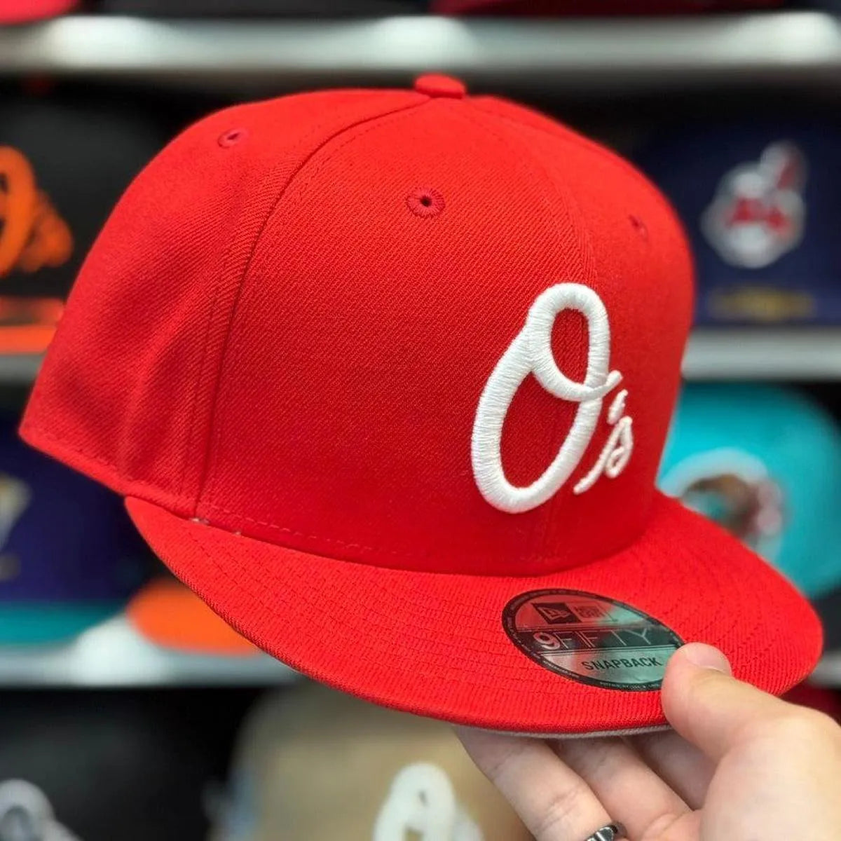 New Era Baltimore Orioles Red 9FIFTY Snapback - Product Image