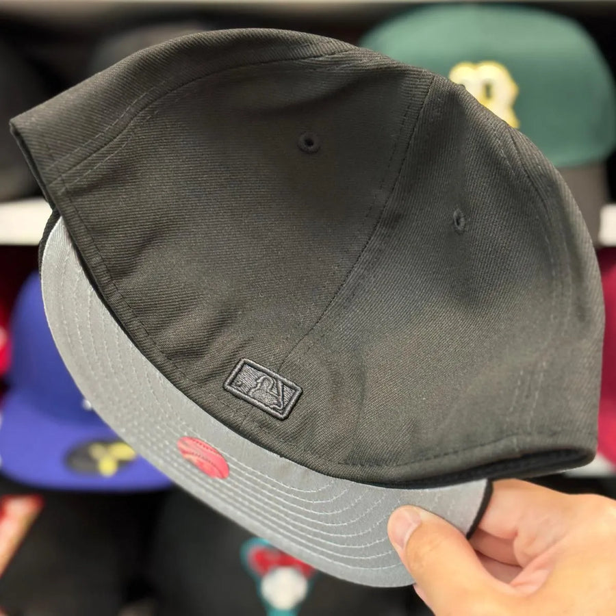 New Era Boston Red Sox All Black 59FIFTY Fitted Hat - Product Image