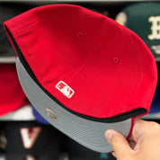 New Era Boston Red Sox Red 59FIFTY Fitted Hat - Product Image
