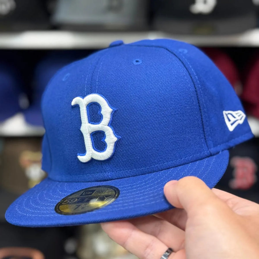 New Era Boston Red Sox Royal Blue 59FIFTY Fitted Hat - Product Image