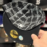 New Era Boston Red Sox 'Vanity Plaid' Black 59FIFTY Fitted Hat - Product Image
