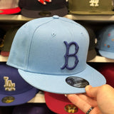 New Era Brooklyn Dodgers Baby Blue 9FIFTY Snapback